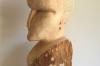 Skulptur Nr. 8 H56,1, cm 2020 Weymouthskiefer Der Natur den Kopf aufgesetzt
