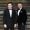David Beckham mit Sohn Brooklyn (26) 