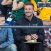 Beckham mit seinen Söhnen Romeo (links) und Cruz (rechts, heute 20 Jahre alt) 