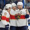 Die Panthers gewannen in der vergangenen Saison das Finale gegen die Edmonton Oilers um Leon Draisaitl.