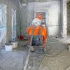 Noch sind die Bauarbeiten im Gang: Blick auf die Baustelle am Theater in Schweinfurt am Mittwoch, 30. April 2025. Das Theater wird derzeit saniert, die Wiedereröffnung des Haupthauses ist für Oktober 2027 geplant. 