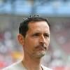Dino Toppmöller musste seinen Europa-League-Abend nach 30 Minuten abbrechen.