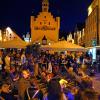 Jazznacht: Jomée vor dem AÜW Kundencenter Jazznacht: Jomée vor dem AÜW Kundencenter