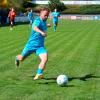 Pascal Mader brachte den SV Cosmos Aystetten in Olching in Führung.