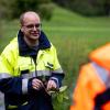 Im Schwarzwald werden Flussläufe gefilmt, um den Staudenknöterich zu erfassen. Im Schwarzwald werden Flussläufe gefilmt, um den Staudenknöterich zu erfassen.