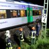 Die Deutsche Bahn berichtete auf X von Streckensperrungen wegen Bäumen auf den Gleisen. Die Deutsche Bahn berichtete auf X von Streckensperrungen wegen Bäumen auf den Gleisen.