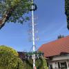 Die Maibaum-Kommission ist mit insgesamt sieben Gruppen in Memmingen und im Unterallgäu unterwegs gewesen. 