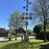Die Maibaum-Kommission ist mit insgesamt sieben Gruppen in Memmingen und im Unterallgäu unterwegs gewesen. 