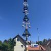 Die Maibaum-Kommission ist mit insgesamt sieben Gruppen in Memmingen und im Unterallgäu unterwegs gewesen. 