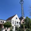 Die Maibaum-Kommission ist mit insgesamt sieben Gruppen in Memmingen und im Unterallgäu unterwegs gewesen. 