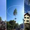 Who put the most beautiful maypole in the Dillingen district?