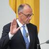Merz schwor seinen Amtseid mit dem Zusatz «so wahr mir Gott helfe».