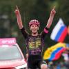 Ein Moment, den Georg Steinhauser nie vergessen wird: Am Passo Brocon in Südtirol gewann der Allgäuer Radprofi im Mai 2024 die 17. Etappe des Giro d'Italia. 