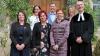 Von links Rebecca Wiener, geb. Posekardt; Ramona Boseckert, geb. Teufel; Simone Kulke, geb. Langguth; Frank Braun; Kerstin Roth, geb. Braun und Katrin Gagel.