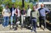Eine Gruppe der teilnehmenden Lehrkräfte an der Josef-Greising-Schule für das Stadtradeln 2025.