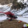 Die Bergwacht braucht oft Unterstützung aus der Luft. Sieben von zehn Geretteten wurden 2024 mit dem Hubschrauber abtransportiert.