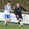 Marco Kunzmann (rechts auf einem Archivfoto mit Moritz Richter vom FC Eintracht Münchberg) erzielte den Ehrentreffer für den TSV Karlburg bei der 1:6-Niederlage beim TSV Kornburg.