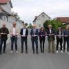 Nach rund einem Jahr Bauzeit wurde die sanierte Kreisstraße HAS 40 im Ortsbereich von Burgpreppach feierlich freigegeben.  