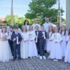 Auf dem Bild von links: Anni Bulheller, Malou Hofgesang, Paul Eisemann, Moritz Kneuer, Heidi Simon, Emma Keidel, Paul Glückert, Jonas Behr, Liz Schmidt, Leni Schmitt, Lena Friedrich, Amelie Möller.