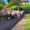 Die Wallfahrer sind los ..... gelaufen. Es ist eine Freude die erwachende Natur mit den Füßen, mit Herz und Seele zu genießen.