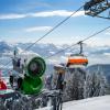 Mit dem vergangenen Winter waren die Liftbetreiber im Allgäu zufrieden – natürlich auch dank Kunstschnee. 
