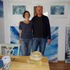 Barbara Böhm und Matthias Ignaz Böhm in ihrem Atelier.