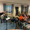 Erster Probeabend der Musikkapelle Gambach.