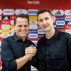 Wollen den 1. FC Nürnberg nach vorne bringen: Miroslav Klose (r) und Sportvorstand Joti Chatzialexiou. Wollen den 1. FC Nürnberg nach vorne bringen: Miroslav Klose (r) und Sportvorstand Joti Chatzialexiou.