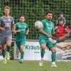 Der TSV Abtswind verlor sein Heimspiel in der Fußball-Bayernliga Nord gegen den VfB Eichstätt und muss in die Bayernliga-Relegation. Ferat Nitaj (rechts) erzielte drei Tore für den VfB Eichstätt.