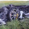 Schock-Unfall gestern am Sonntag auf der A96 bei Leutkirch: Ein Ferrari kommt von der Autobahn ab und steht kurz darauf in Vollbrand.