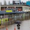 Meteorologen sagten weitere Regenfälle voraus. Meteorologen sagten weitere Regenfälle voraus.