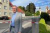 Markus Merz, Vorstandsvorsitzender der VR-Bank Main-Rhön, nach der Automatensprengung in Fladungen, wenigen Wochen vor der Sprengung in Stadtlauringen. 