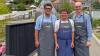Bei der Einweihung des neuen Sonnensegels am Wasserspielplatz Güßgraben in Kürnach. Von links: Markus Bammes, Bürgermeister René Wohlfart und Peter Nußbaumer. Bei der Einweihung des neuen Sonnensegels am Wasserspielplatz Güßgraben in Kürnach. Von links: Markus Bammes, Bürgermeister René Wohlfart und Peter Nußbaumer.