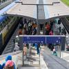 Wenige Stunden nach dem Messerangriff mit 18 Verletzten läuft im Hamburger Hauptbahnhof wieder der Verkehr.