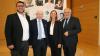 Eröffneten die neue Dauerausstellung (von links): Dr. Riccardo Altieri (Leiter des Johanna-Stahl-Zentrums), Josef Schuster (Präsident des Zentralrats der Juden), Bürgermeisterin Judith Roth-Jörg (Stadt Würzburg) und der unterfränkische Bezirkstagspräsident Stefan Funk.