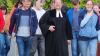 Pfarrer Brückner mit Teilnehmern der Kirchengemeinde Obereisenheim. Pfarrer Brückner mit Teilnehmern der Kirchengemeinde Obereisenheim.