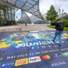 23.000 Fans haben in der Fanzone im Olympiapark Platz