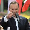 Der parteilose Historiker Karol Nawrocki geht als Kandidat für die nationalkonservative PiS in die Stichwahl um Polens Präsidentschaft. (Archivbild)