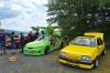 Familiär ging es zu beim Opel- und Oldtimertreffen des ‚Rhöner Teams KG‘ am Haselbacher Festplatz.