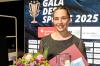 „Diese Auszeichnung hätte ich nie und nimmer erwartet“: Freudig überrascht reagierte Laura Dick auf die Ehrung zu Kemptens Sportlerin des Jahres.