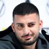 Nationalspieler Deniz Undav auf dem DFB-Podium.