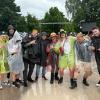 Regenponchos waren beim Start von Rock im Park häufig zu sehen. Regenponchos waren beim Start von Rock im Park häufig zu sehen.