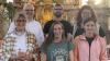 Unser Bild zeigt  von links: (hintere Reihe): Pfarrer Stephan Frank, Markus Jeger, Katja Umhöfer; (vorne): Julia Blau, Janine Werner und Karin Götz.
