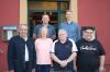 Zuversichtlich blickt der neu gewählte Vorstand des TTV 45 Altenkunstadt in die Zukunft: (vorne, v. li.) Bürgermeister Robert Hümmer, Evi Beier, Herbert Gillig, Reinhold Rommel, (hinten, v. li.) Christian Herold und Alexander Hofmann.