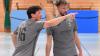Naim Nimanaj (rechts) hört als Spielertrainer bei Futsal Allgäu auf – seinen Job übernimmt Mathias Franke.
