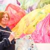Angelika Steininger in ihrem Atelier im Alten Schlachthof