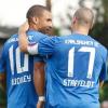 Delron Buckley (l) und Timo Staffeldt (r)