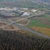 Luftbild, Nordtangente, Autobahnanschluss Karlsruhe-Nord, Baustelle