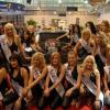 Messe Rundgang Nr. 1 der MISS TUNING 2010 Finalistinen