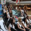 Messe Rundgang Nr. 1 der MISS TUNING 2010 Finalistinen